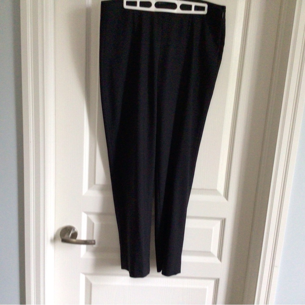 Theory side zipper wool pants